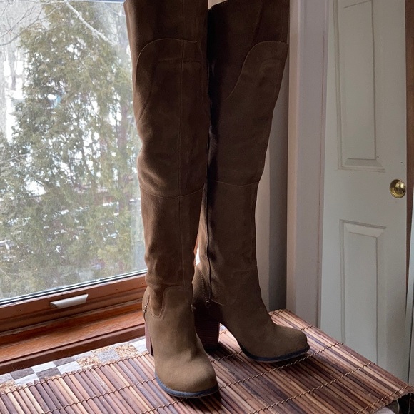 Brown Suede OTK Boots - Picture 11 of 11